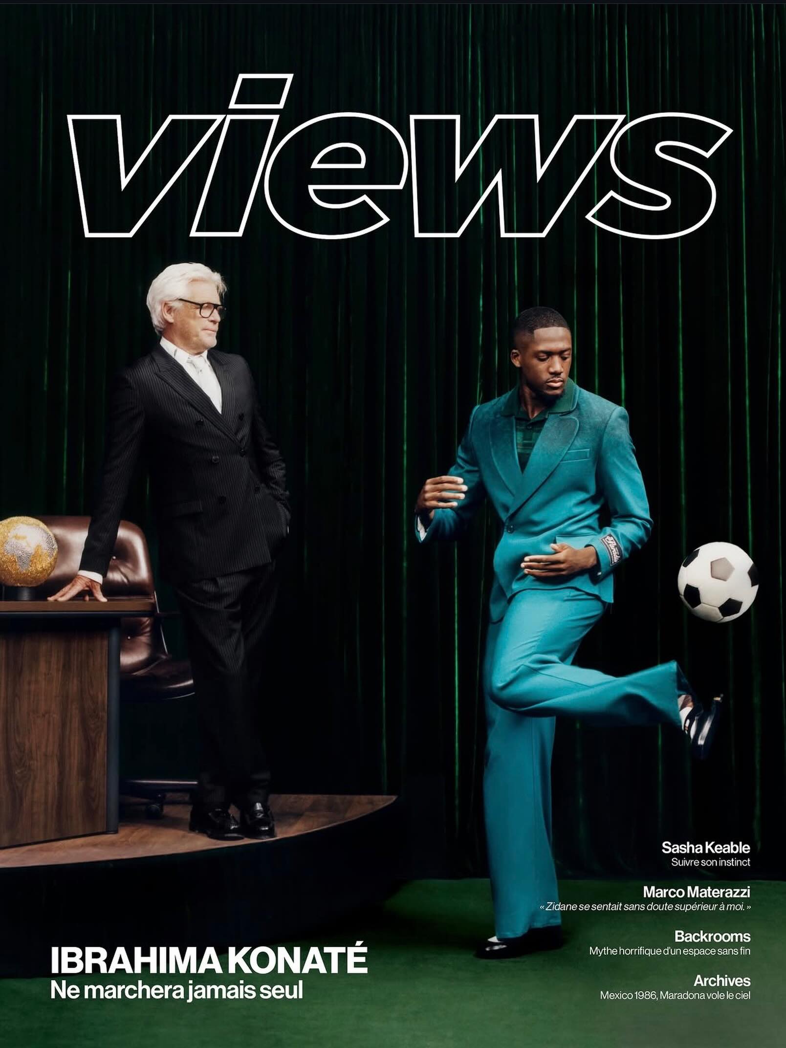 @ibrahimakonate wearing @3paradis for the cover of the latest issue of @viewsfrance 

Photography @elliothensford 
Styling @loickagracestylist