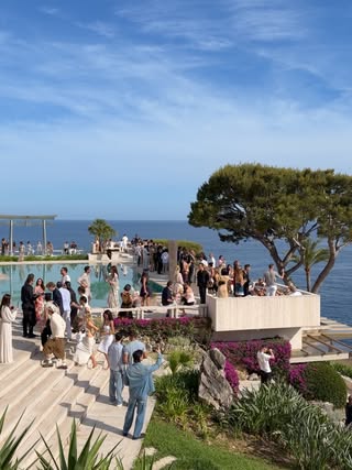 @heavensake celebrated their 10 year anniversary at the iconic Miramar Villa in Cap Martin during Monaco Grand Prix