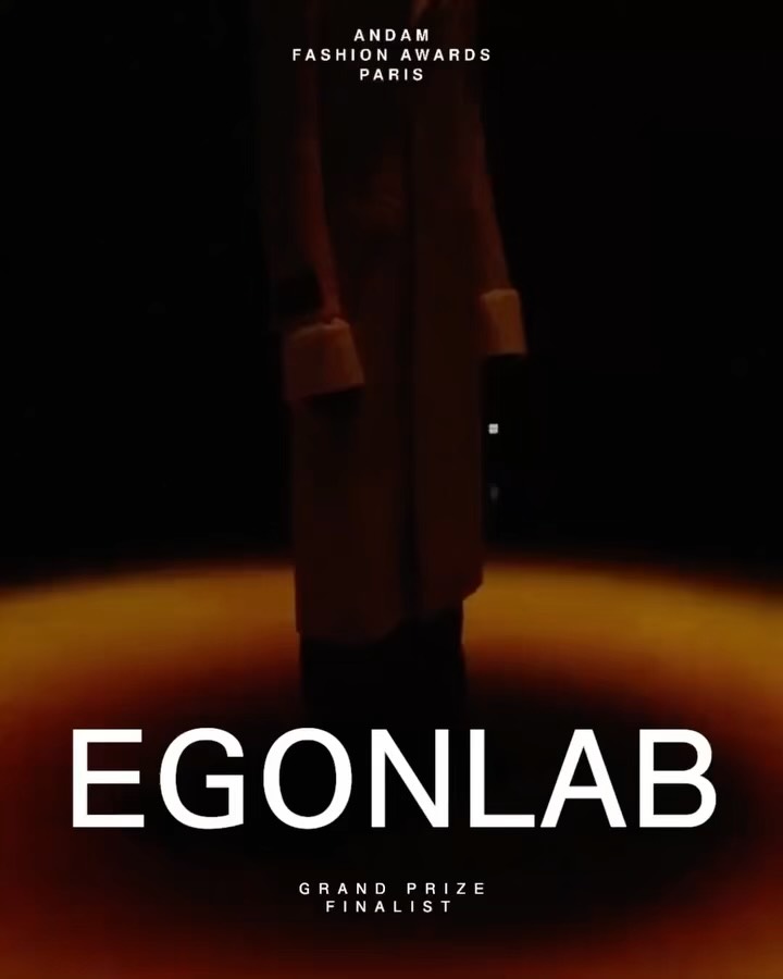 @egon_lab is in competition for the @andamfashionawards Grand Prize of 300 000€ and a year of mentorship from this year’s Jury President @alexandremattiussi9