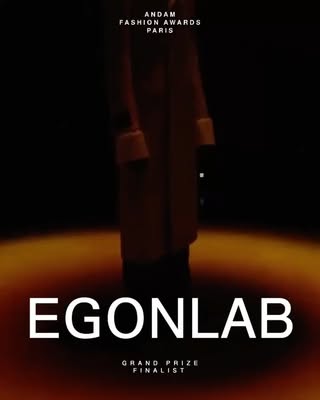@egon_lab is in competition for the @andamfashionawards Grand Prize of 300 000€ and a year of mentorship from this year’s Jury President @alexandremattiussi9