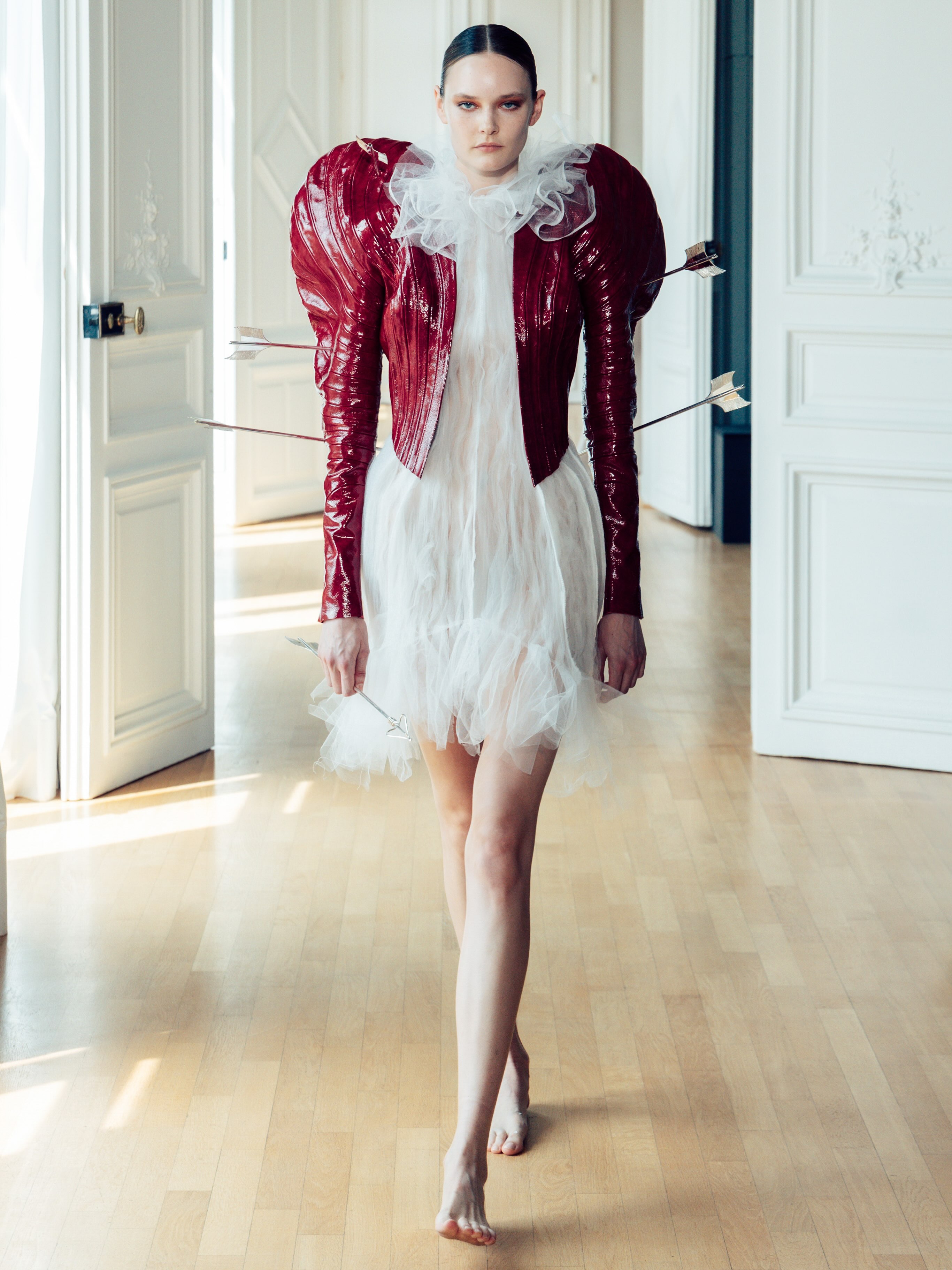 @aziz_rebar presented his FW26 Couture collection during Couture week in Paris 

Creative Director @aziz_rebar 
Production @_twenty_knots_ 
Casting @maximevalentini 

#AZIZ #COUTURE