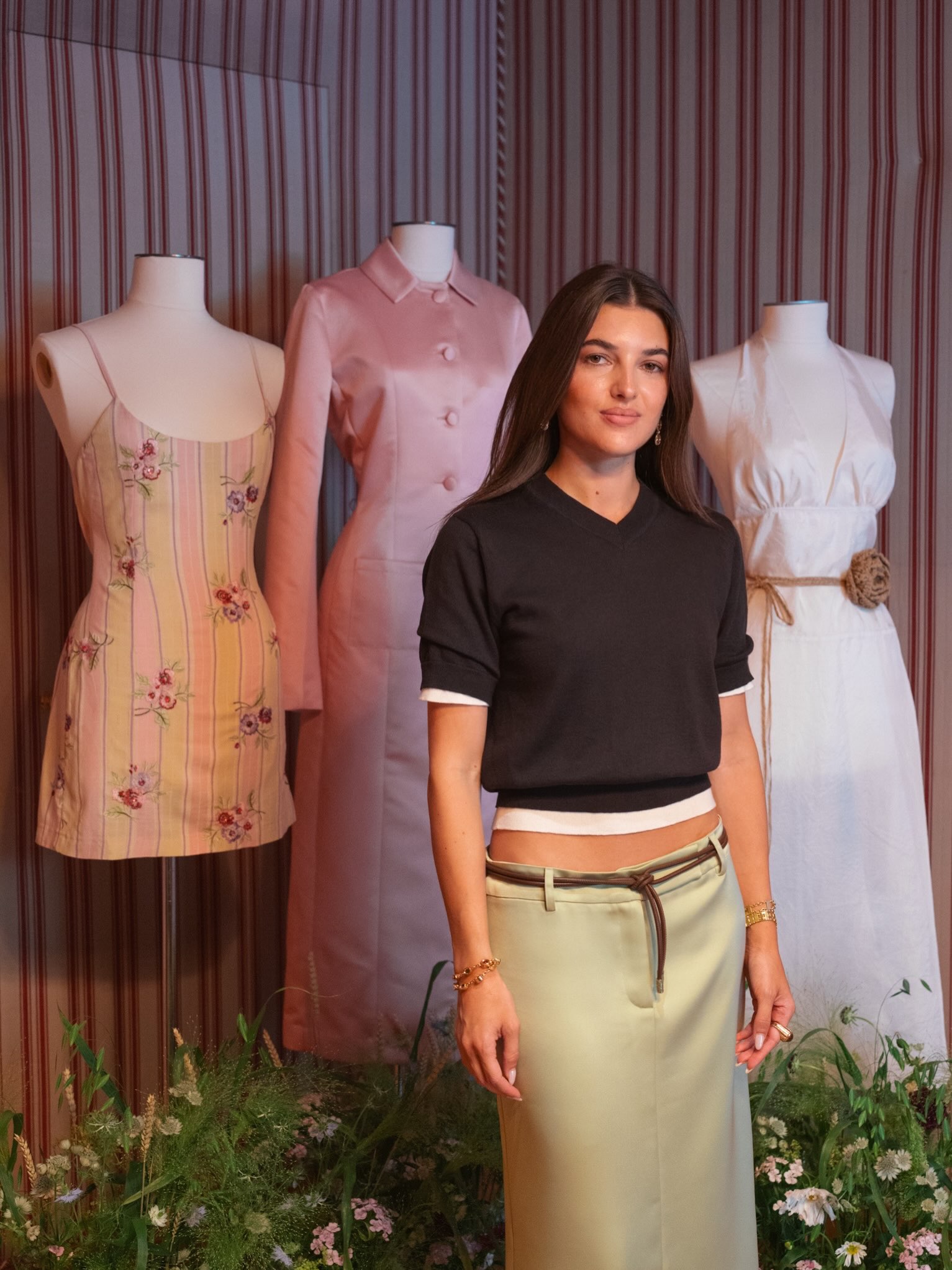 @alfieparis_ presented their SS27 collection at the Bristol during Couture week in Paris, gathering friends and family around a summer buffet.

Creative director @alfietootsie