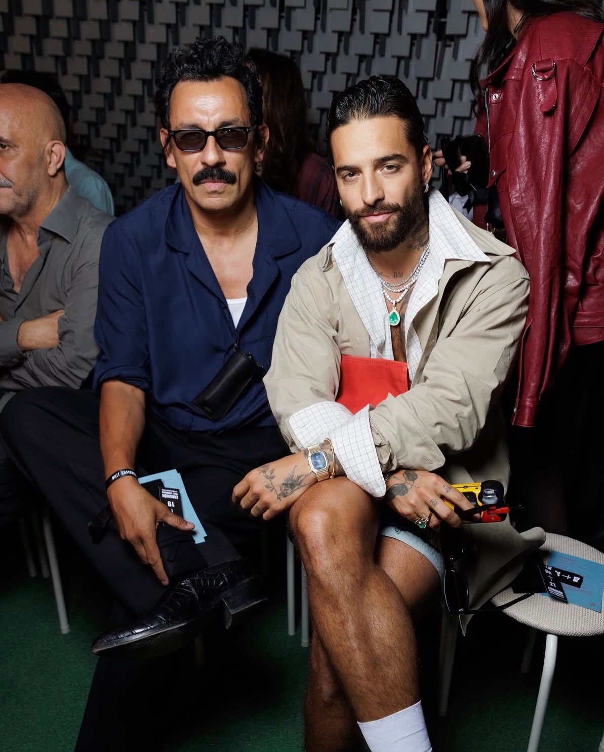 First row @willychavarria FW27 Show